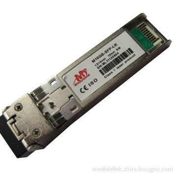 10G SFP + CWDM 40km Fiber-optic Transceiver, Compliant with RoHS Directives